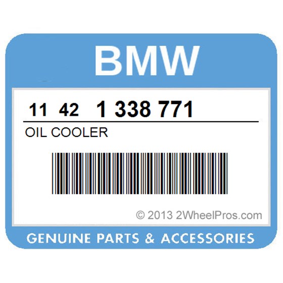 BMW 11421338771 Oil Cooler