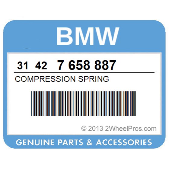 BMW 31427658887 Compression Spring