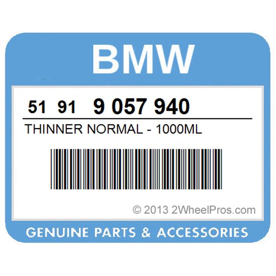 BMW 51919057940 Thinner Normal - 1000Ml
