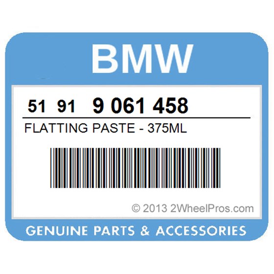 BMW 51919061458 Flatting Paste - 375Ml