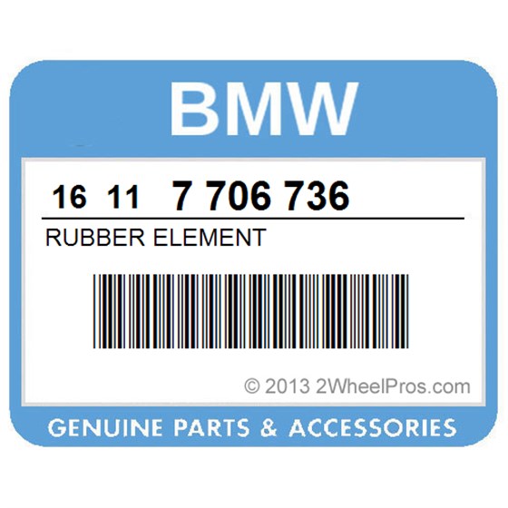 BMW 16117706736 Rubber Element