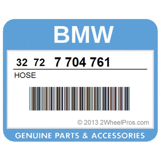 BMW 32727704761 Hose