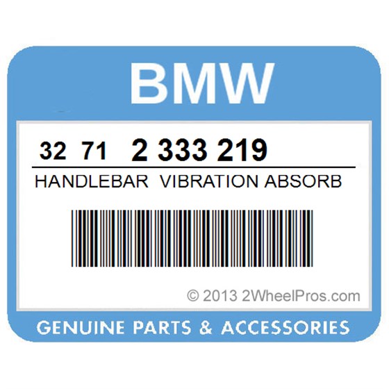 BMW 32712333219 Handlebar Vibration Absorber - L=52,5Mm (To 08/08)