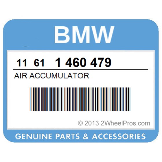 BMW 11611460479 Air Accumulator