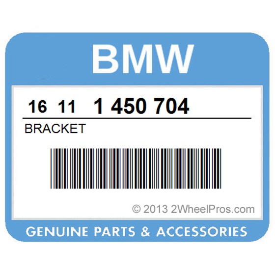 BMW 16111450704 Bracket