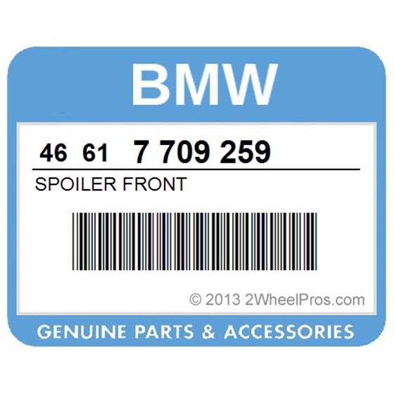 BMW 46617709259 Spoiler Front