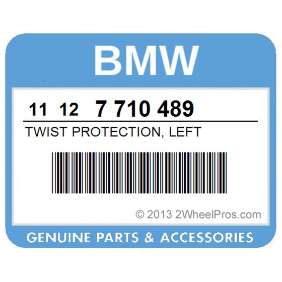BMW 11127710489 Twist Protection, Left