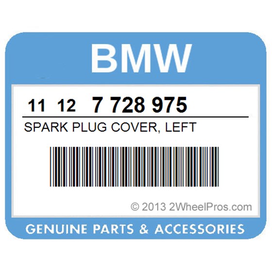 BMW 11127728975 Spark Plug Cover, Left