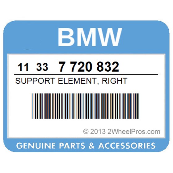 BMW 11337720832 Support Element, Right