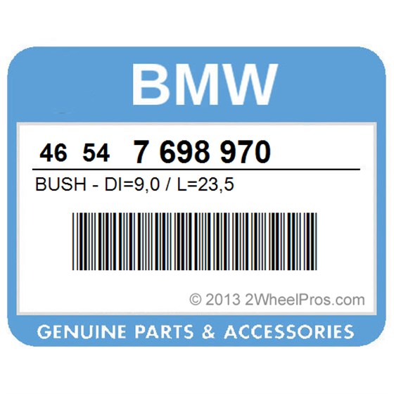 BMW 46547698970 Bush - Di=9,0 / L=23,5