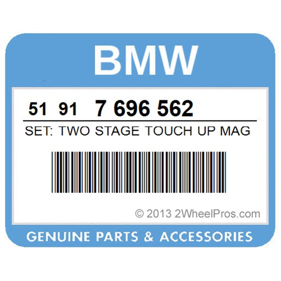 BMW 51917696562 Set: Two Stage Touch Up Magma-Red - M03