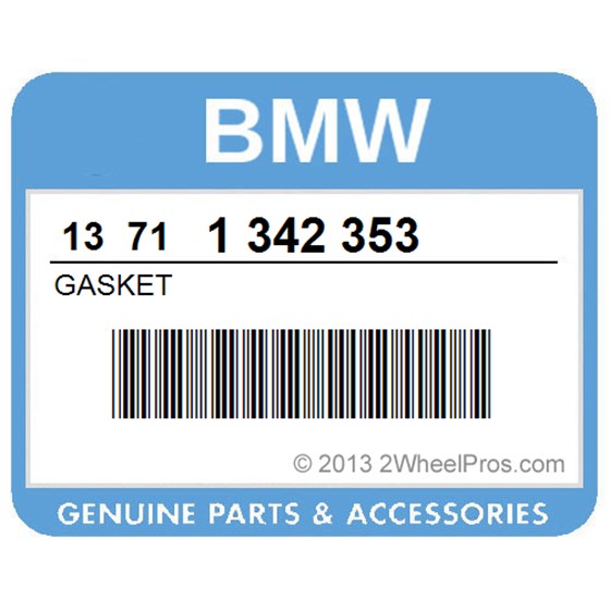BMW 13711342353 Gasket