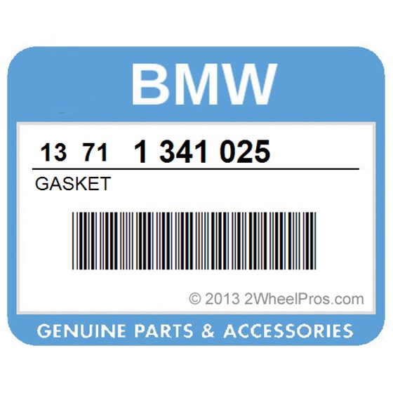 BMW 13711341025 Gasket