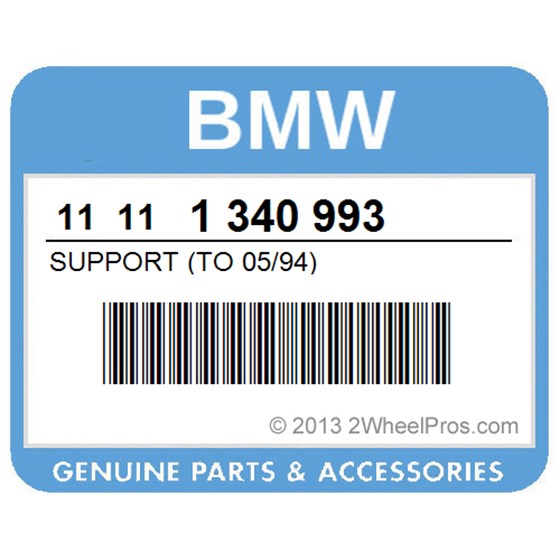 BMW 11111340993 Support (To 05/94)