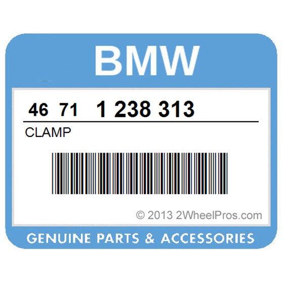 BMW 46711238313 Clamp
