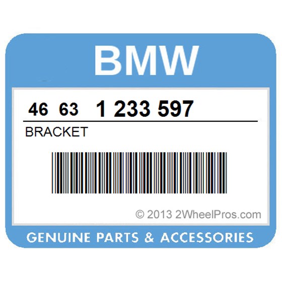 BMW 46631233597 Bracket