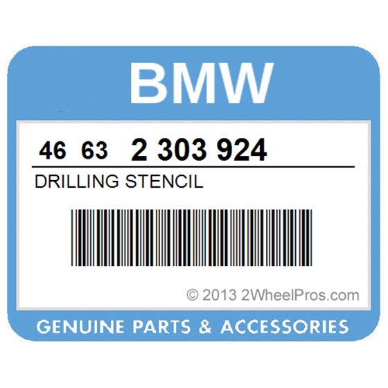 BMW 46632303924 Drilling Stencil