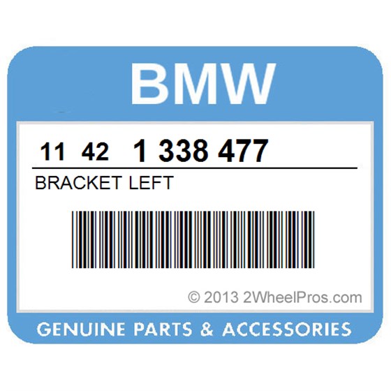 BMW 11421338477 Bracket Left