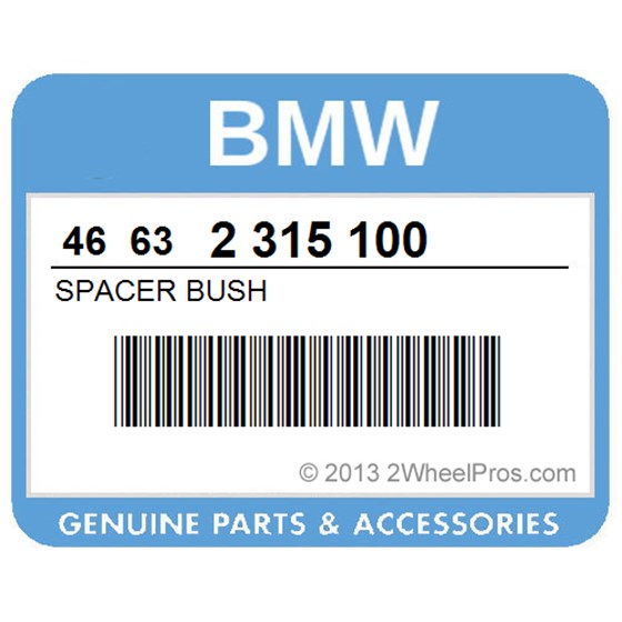 BMW 46632315100 Spacer Bush