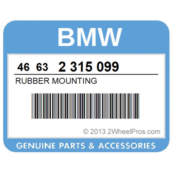 BMW 46632315099 Rubber Mounting
