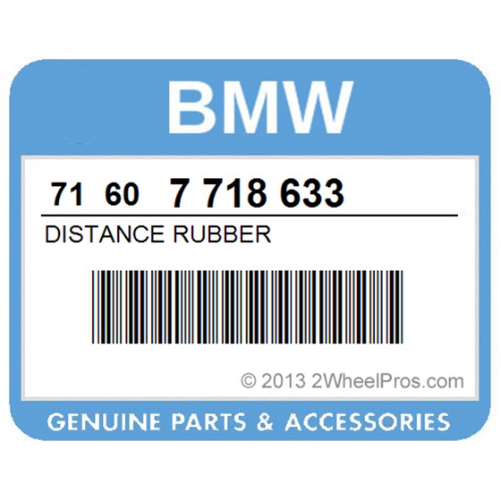 BMW 71607718633 Distance Rubber