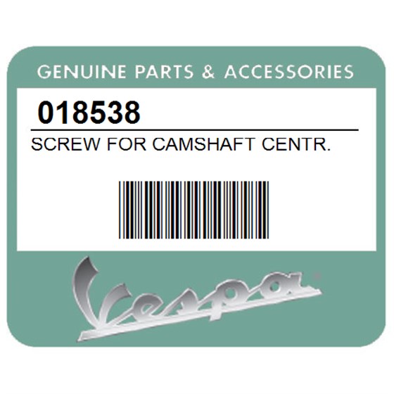Vespa 018538 Screw For Camshaft Centr. Weights-M5x30