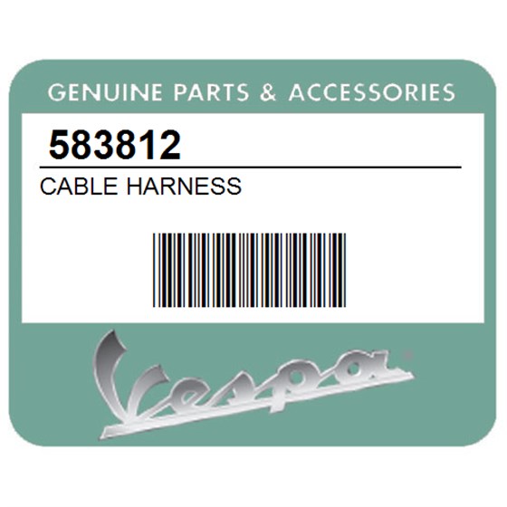 Vespa 583812 Cable Harness