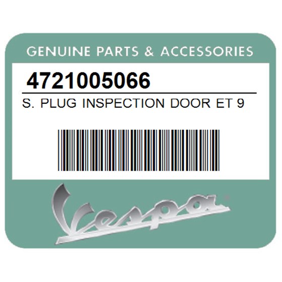 Vespa 4721005066 S. Plug Inspection Door Et 913