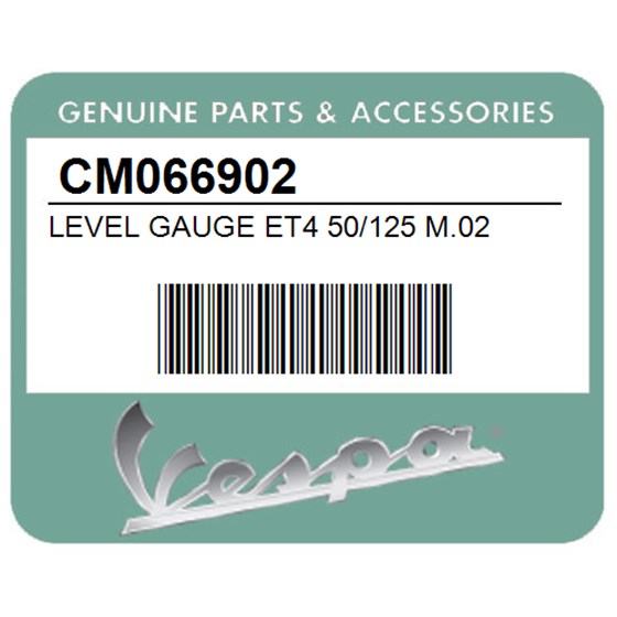 Vespa CM066902 Level Gauge Et4 50/125 M.02