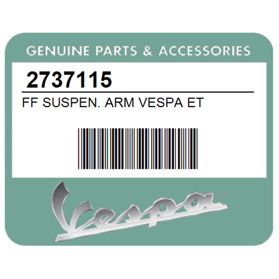Vespa 2737115 Ff Suspen. Arm Vespa Et