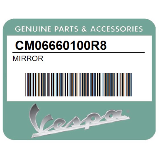 Vespa CM06660100R8 Mirror