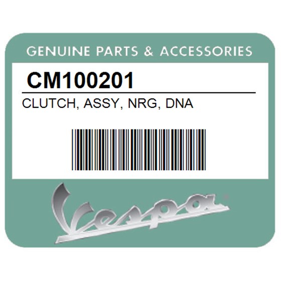 Vespa CM100201 Clutch, Assy, Nrg, Dna
