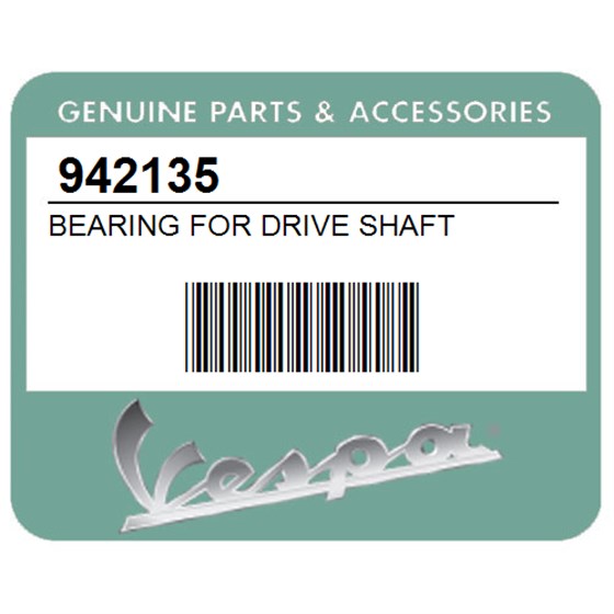 Vespa 942135 Bearing For Drive Shaft
