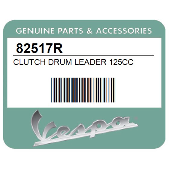 Vespa 82517R Clutch Drum Leader 125Cc