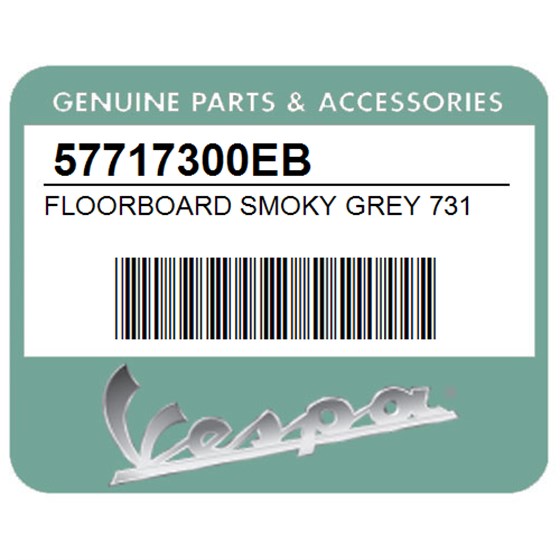 Vespa 57717300EB Floorboard Smoky Grey 731