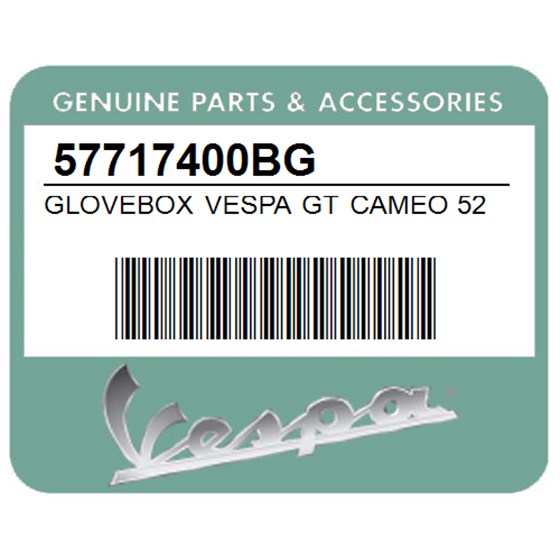 Vespa 57717400BG Glovebox Vespa Gt Cameo 524