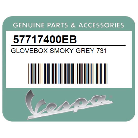 Vespa 57717400EB Glovebox Smoky Grey 731