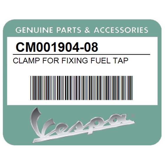 Vespa CM001904-08 Clamp For Fixing Fuel Tap
