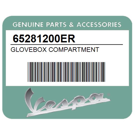 Vespa 65281200ER Glovebox Compartment