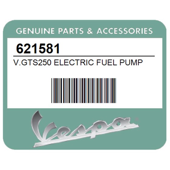 Vespa 621581 V.Gts250 Electric Fuel Pump