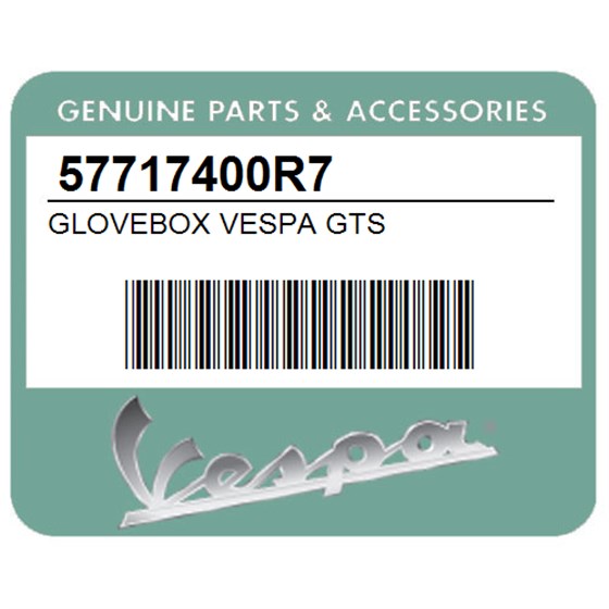 Vespa 57717400R7 Glovebox Vespa Gts