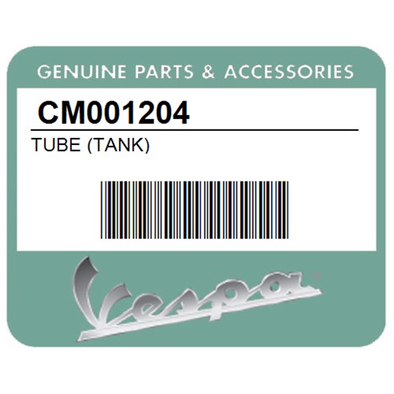 Vespa CM001204 Tube (Tank)