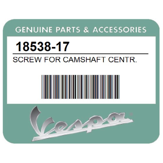 Vespa 18538-17 Screw For Camshaft Centr. Weigh