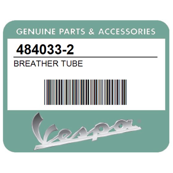 Vespa 484033-2 Breather Tube