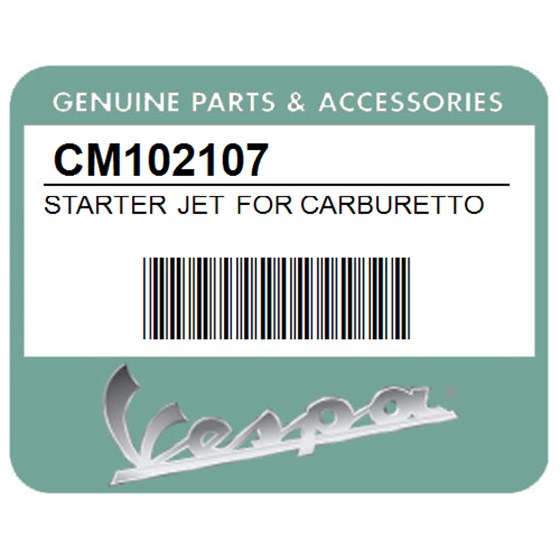 Vespa CM102107 Starter Jet For Carburettor 36