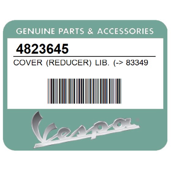Vespa 4823645 Cover (Reducer) Lib. (-> 833498