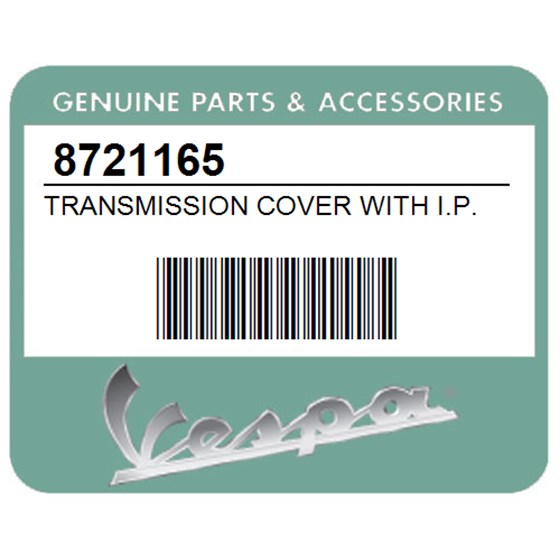 Vespa 8721165 Transmission Cover With I.P.