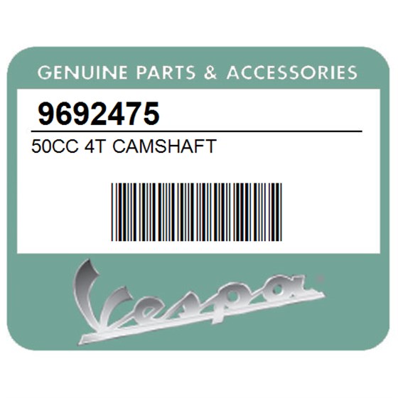 Vespa 9692475 50Cc 4T Camshaft