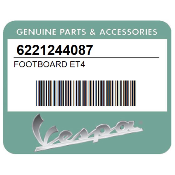 Vespa 6221244087 Footboard Et4