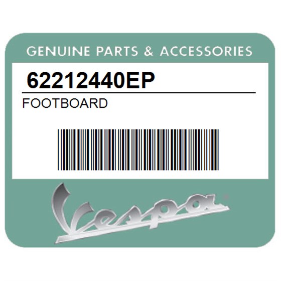Vespa 62212440EP Footboard